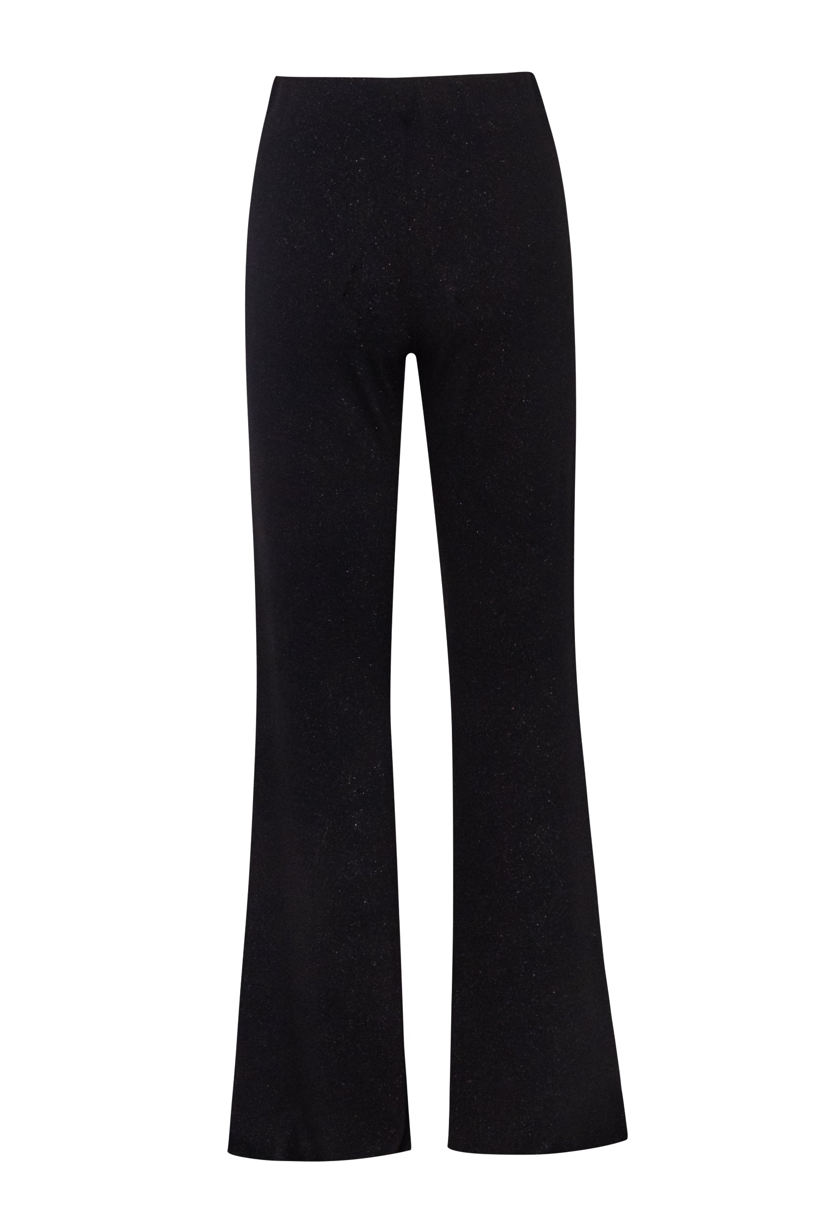 Pantalón Suzu Baobab en color negro, pierna ancha y ajuste cómodo en cintura.