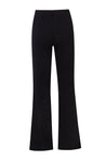 Pantalón Suzu Baobab en color negro, pierna ancha y ajuste cómodo en cintura.