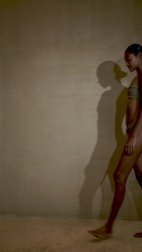 Jasmine Mesh Bottom Brass