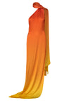 vestidos largos, vestidos de verano, vestido amarillo