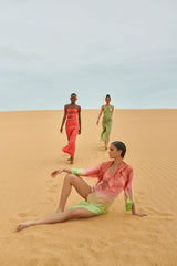 Vera Dress Coral - BAOBAB