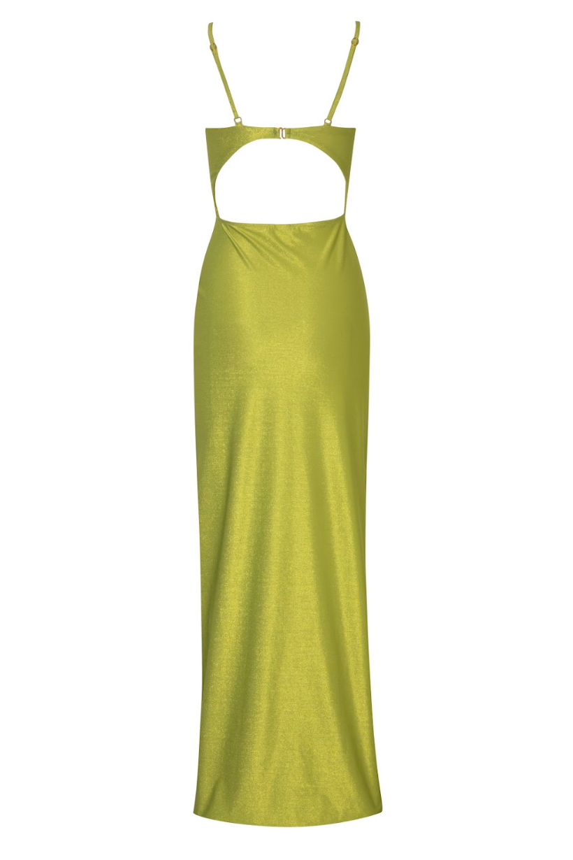 Itala Maxi Dress Limonada – BAOBAB