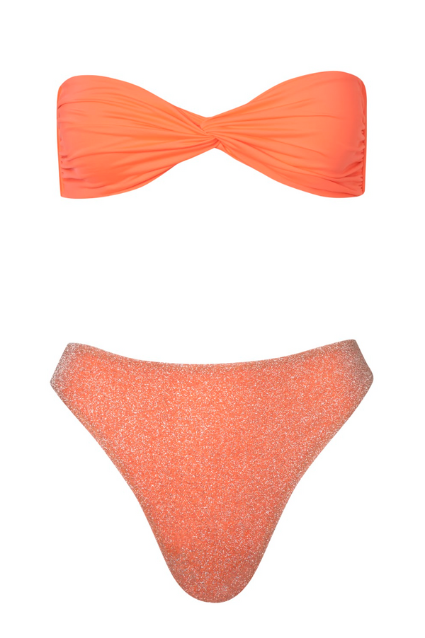 Vera Glossy Bottom Mandarine
