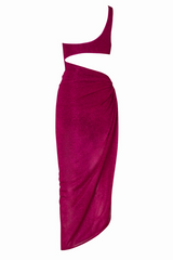 Zadeh Dress Fuchsia