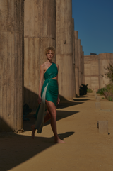 Zadeh Mini Dress Evergreen