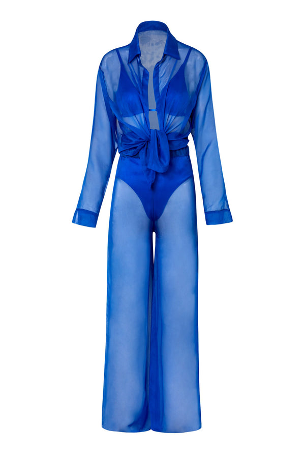 GAIA SILKY SET BLUE - BAOBAB